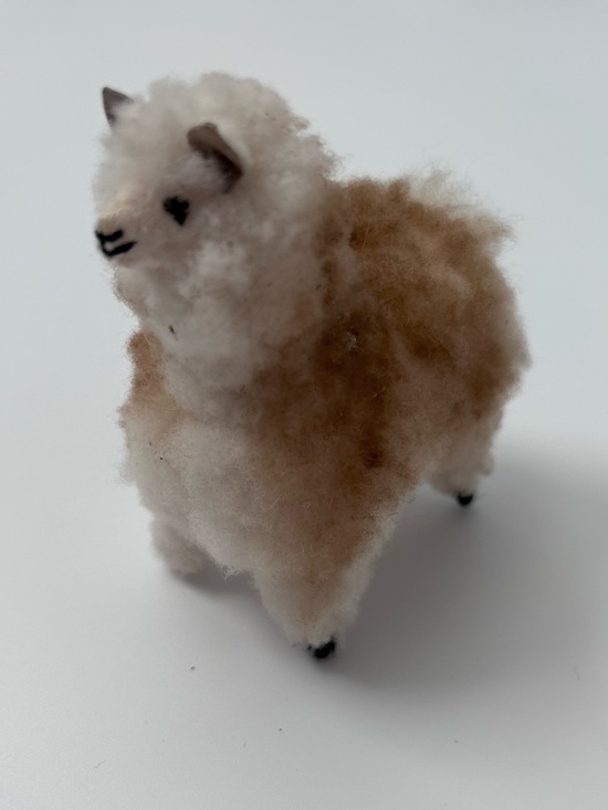 Artisan Other - Alpaca Plush Toy Doll With Real Alpaca Wool
Fur
Soft
Cute
Handcrafted
Gift
Fluff